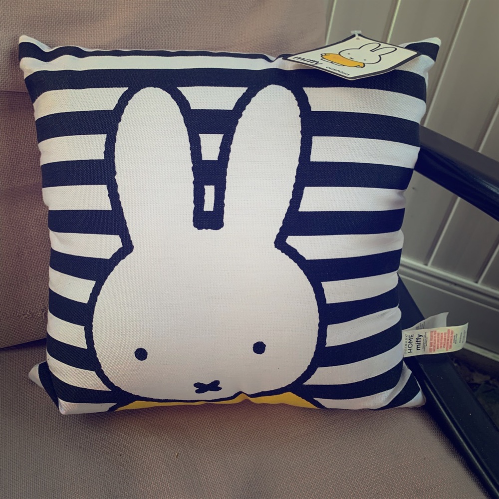 Miffy indoor outdoor throw pillow Primark Bunny